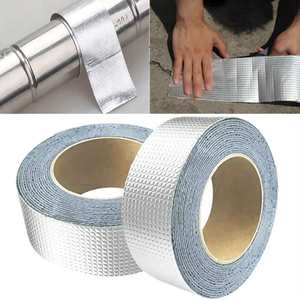 Membrane d'Étanchéité d'Usine, Bande Adhésive Auto-Collante en Butyle avec Feuille d'Aluminium, Réparatrice pour <span class=keywords><strong>Toit</strong></span> en Acier, Conduites <span class=keywords><strong>de</strong></span> Cuisine – Fabricant - Product Image 2