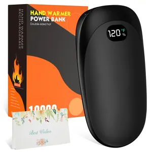 2022 Hot Selling 10000Mah Mini Heater Reusable Smart Hand Warmer Usb Rechargeable