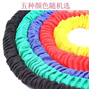 Resistance Rope With Handles Green TPE Material For Home Gym Fitness <b>Training</b> <b>Strength</b> Exercise Equipment - Product Image 4