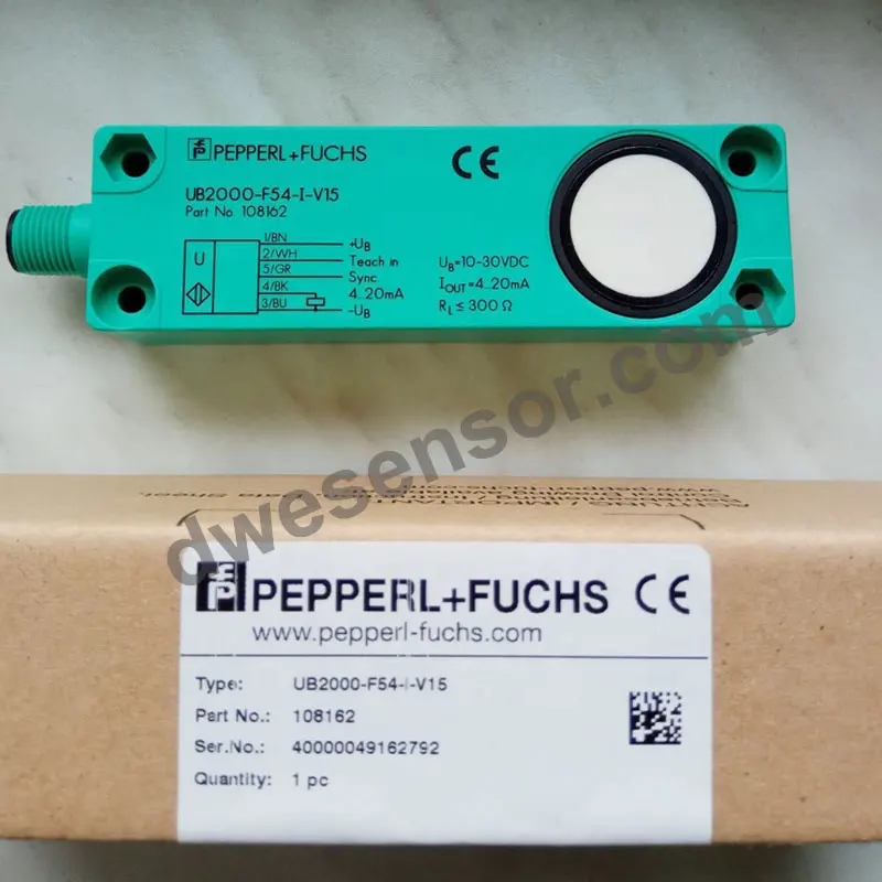 Pepperl Fuchs Pepperl Fuchs P F UB2000-F54-I-V15超音波センサー