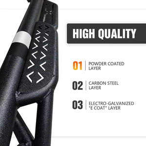 Marchepieds latéraux Ambull de haute qualité à prix d'usine, design à deux marches (Pick-up 4 portes), compatibles avec les marchepieds latéraux - Product Image 3