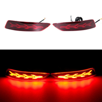 Accessoires automobiles, réflecteur LED pour pare-chocs Axio, feu antibrouillard arrière 12V