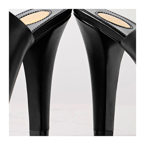 Nouvelles sandales d'été 2026 à talons hauts minimalistes style français pour femme, mules d'extérieur - Product Image 6