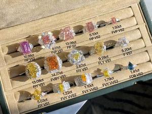 Bague d'éternité torsadée ouverte en or blanc plaqué or 14 carats PAVOI pour femmes - Product Image 6