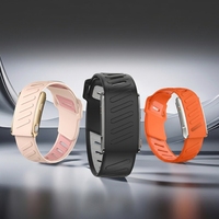 Pulsera Inteligente sin Pantalla KR96 PRO, Monitor de Salud con Temperatura, Componentes Sanguíneos y ECG, Reloj Resistente al Agua 3ATM, Banda de Seguimiento de Actividad Física