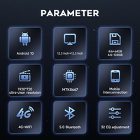 Lecteur multimédia de voiture Android à double écran tactile de 21 pouces avec CarPlay, GPS 360°, autoradio pour BMW F10 F11