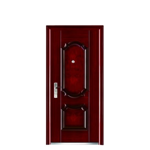 Puertas delanteras <span class=keywords><strong>de</strong></span> <span class=keywords><strong>caoba</strong></span>, <span class=keywords><strong>puerta</strong></span> <span class=keywords><strong>de</strong></span> acero <span class=keywords><strong>de</strong></span> seguridad, <span class=keywords><strong>precio</strong></span> barato ISO9001 - Product Image 1
