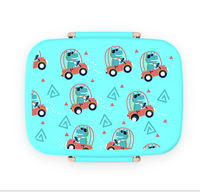 Grande boîte à lunch Bento personnalisée pour adultes et enfants Compartiment sécurisé pour le micro-ondes avec joint en silicone pour étudiants et adolescents