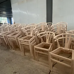 Kursi Wishbone tenun kayu padat Modern kualitas tinggi Jepang kursi kayu Y kursi ruang tamu furnitur