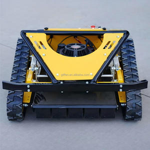 Meilleur robot <span class=keywords><strong>tondeuse</strong></span> chinois télécommandé sur chenilles avec fonction de paillage et pelle à neige personnalisable - Product Image 2