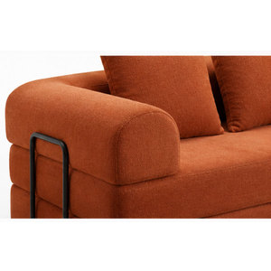 Nuevo Sofá de Espuma Comprimida de Alta Densidad con Tela Transpirable y Diseño Combinable para un Hogar Acogedor en Apartamentos y Hoteles - Product Image 3
