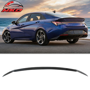 สปอยเลอร์หลังทรง N Line สีดำเงา สำหรับ Hyundai Elantra ปี 2021-2026 - Product Image 1