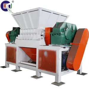 Good Performance Plastic Lump Waste Wood Double Shaft Shredder Machine For PET