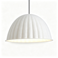 Suspension acoustique en dôme moulé en feutre PET 100% fibre de polyester insonorisant pour plafond, fabrication OEM