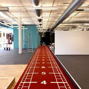 Hoch dichte PE Indoor Gym Schlitten laufbahn Kunstrasen waage Sport gras - Product Image 4