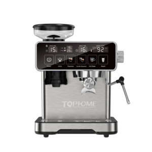Italian Stainless Steel Digital Espresso <b>Coffee</b> <b>Maker</b> Full-Automatic 20Bar High Milk Frother Household Machine - Product Image 1