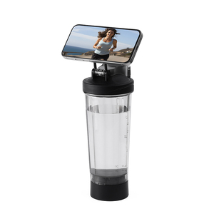 New Arrival Never Fall <strong>Drinking</strong> Bottle Plastic Tritan Sports Water Bottle with Phone Holder for Gym - Product Image 6