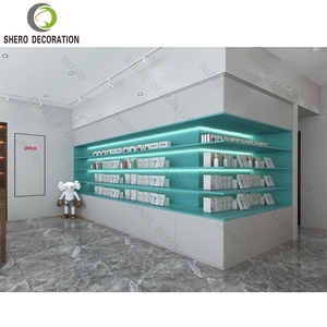 Diseño Interior Personalizado para Tiendas de Belleza, Mueble de Exhibición de Maquillaje de Madera Moderno, Mueble de Exhibición para Tiendas de Cosméticos y Productos para el Cuidado de la Piel - Product Image 3
