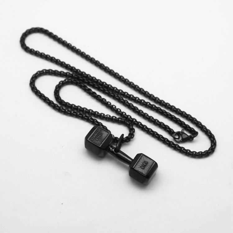 โซ่ไข่มุกสี่เหลี่ยมสีดำกับ4mm60cm