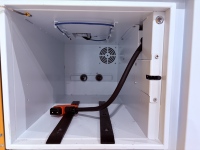 Gabinete de Intercambio de Baterías para Bicicletas Eléctricas de 5 Ranuras con Control por Aplicación Inteligente, Carga Rápida PD, Intercambio Rápido en 3s, BMS Activo, Resistente al Agua IP54, 8000W en Total