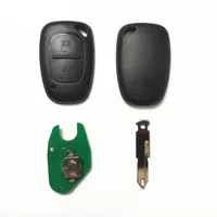 Télécommande à 2 boutons 433Mhz PCF7946 Chip Compatible Opel/Renault Vivaro Trafic Master Clio Kangoo NE73 VAC102 Modèles de véhicules