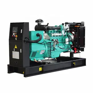 Tipo aberto à prova de som com gerador trifásico de energia diesel 1500RPM 160KVA tensão 400V alimentado por motor 6CTAA8.3