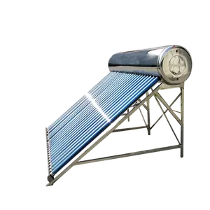 Calentador de agua de géiser solar presurizado compacto de gran venta, Sistema Solar 200l 300l 400l, calentador de agua para Baño
