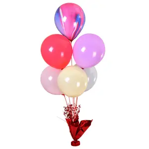 Grosir balon stick pemegang 10pcs-Dudukan Balon, Aksesori Pesta Penyangga Balon Gaya Baru untuk Dekorasi Balon Ulang Tahun Pernikahan
