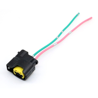 Nouvel Arrivage Adaptateurs ABC LED Automobiles Connecteurs Rapides Ailés à Vis 2 Broches Type Molex Femelle Laiton Nylon IP66