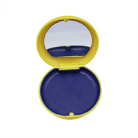 Boîte de rangement portable pour appareil orthodontique avec miroir, boîte de rangement professionnelle pour aligneurs, prothèses dentaires et protège-dents