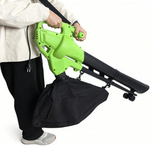 VERTAK Souffleur à <span class=keywords><strong>feuilles</strong></span> électrique 2600W et <span class=keywords><strong>aspirateur</strong></span> et broyeur avec sac Trois-en-un Vitesse variable pour l'entretien des pelouses, des jardins et des rues - Product Image 3