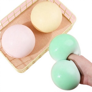 Slime Explosivo Big Mac, Bola de Queso Grande, Juguete Antiestrés de TPE para Niñas, Regalo - Product Image 3