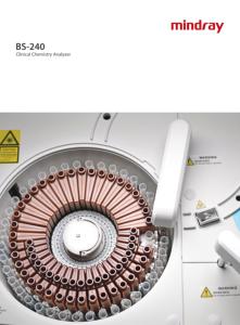 Analyseur biochimique entièrement automatique Mindray BS-240 Vet, certifié CE classe II, analyseur de chimie vétérinaire pour cliniques vétérinaires - Product Image 6
