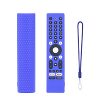 Housse de protection en silicone pour télécommande vocale sans fil 4K TV Home Hotel, compatible avec la télécommande JVC RM-c3295