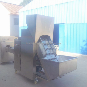 Machine pour enlever le lavage des oignons de printemps Éplucheur commercial de peau de racine et coupe-oignons - Product Image 5