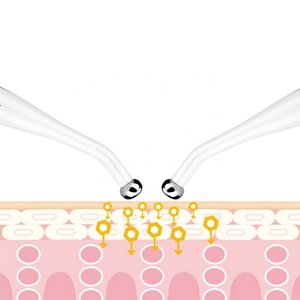 ปากกานวดตาไฟฟ้ามินิ 2 in 1 ช่วยลดริ้วรอย ต่อต้านริ้วรอย แผ่นแปะไมโครเคอร์เรนท์ประจุลบ อุปกรณ์ดูแลดวงตา - Product Image 4
