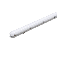 Luminaire LED Tri-proof Anti-Corrosion d'Urgence IP65 Étanche, Type Batten, 4FT, Raccordable, Linéaire, pour Usines Chimiques