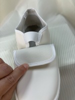 Sepatu Keselamatan KAWAZAKI Nyaman Anti-Statik Tahan ESD Sol PU Dapat Dicuci Untuk Penggunaan Industri & Ruang Bersih Unisex