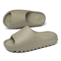 Sandalias de playa de verano para mujer y hombre, zapatillas ligeras con suela suave, calzado informal antideslizante para interiores y exteriores