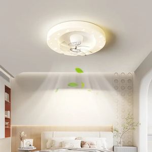 Lampe de plafond pour salon à spectre complet avec ventilateur intégré, style nordique, célébrité d'Internet, chambre à coucher - Product Image 3