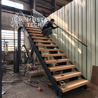 Fabricant direct usine : Escalier sur mesure pour projets hôteliers et résidentiels, commande en gros