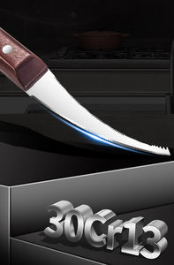 มีดทำความสะอาดกุ้งสแตนเลส Syh207 ขายส่ง เครื่องมือแยกก้างกุ้งลอบสเตอร์ เครื่องตัดอาหารทะเล เครื่องปอกเปลือก - Product Image 2