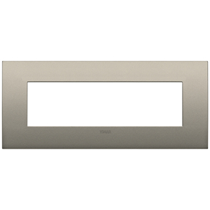 Placca Classic 7M Champagne Matt 21.75x9.5x1.6 <b>Plugs</b> & <b>Sockets</b> - Product Image 1