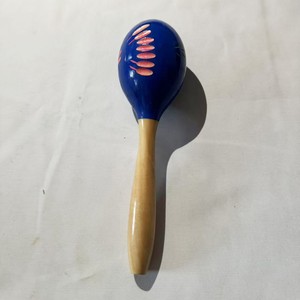 Maracas impresas con mango de madera, bolas de arena, instrumentos de percusión, accesorios para actuaciones, herramientas musicales para ambiente escénico - Product Image 3