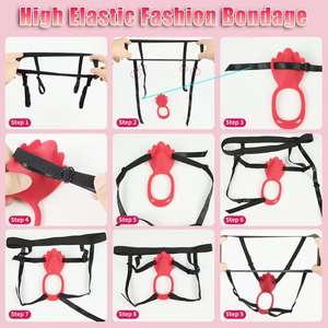 APP-gesteuertes Silikon+ABS Leichtgewichtiges Erotik-Sexspielzeug für Erwachsene Tragbarer Paar-Vibrator für Unsichtbare Klitoris-Stimulation - Product Image 4