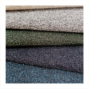 Trọng lượng nặng sang trọng bọc boucle vải dệt nguyên liệu cho đồ nội thất sofa - Product Image 1