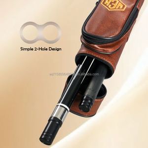 YEUEK <b>Pool</b> Cue Case, Hard <b>Pool</b> <b>Stick</b> Case 1x1, Holds 1 Complete of 2-Piece Cue, with Zipper Pockets, Soft Shoulder Strap Handle - Product Image 3