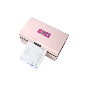 2022 New Products Portable Smart Pink Label Printer 83mm Barcode Thermal Printer