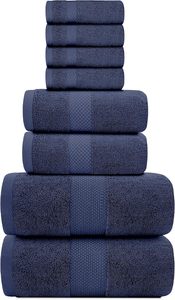 Sábanas de baño clásicas de lujo para <span class=keywords><strong>toallas</strong></span> de algodón comprimido de secado rápido extra grandes altamente absorbentes tejidas para hoteles gimnasio hogar - Product Image 5