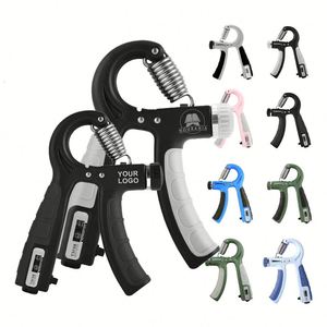 Agarrador de Mano con Logotipo Personalizado, Ejercitador de Fuerza para Gimnasio, Ajustable para Adultos y Niños, Venta Caliente - Product Image 1